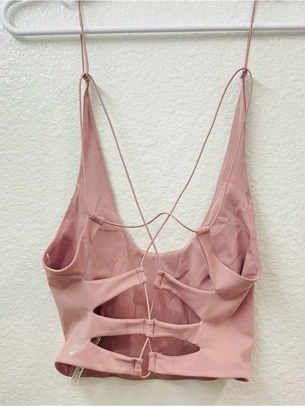 MOVEMENT | SHES GOT THE RHYTHM TANK Sz XL Light Pink Yoga Workout